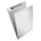 Saunders Aluminum Clipboard w/Writing Plate, 1/2" Clip Cap, 8 1/2 x 12 Sheets, Silver 12017 - alternate 1